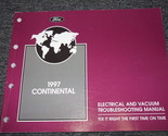 1997 Lincoln Continental Diagram Electric Wiring Workshop Manual Repair-... - $9.23