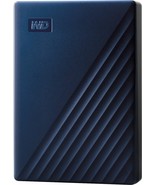 WD - My Passport for Mac 4TB External USB 3.0 Portable Hard Drive - Blue - £142.42 GBP