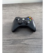 Official Microsoft Xbox 360 Black Wireless Controller! ~ Works Great! - $34.48 CAD