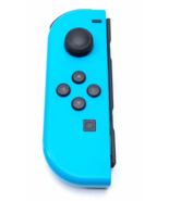 Genuine Nintendo Switch HAC-015 LEFT Side NEON BLUE Joy Con Controller Only - £20.23 GBP