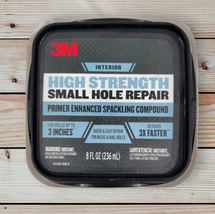 3M Interior High Strength Small Hole Patching Repair Compound Spackle 8 oz. - £7.17 GBP