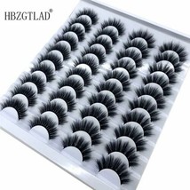 HBZGTLAD 20-Pair Eyelash Book Set - High Quality &amp; Reusable - *STYLE 12D... - £19.75 GBP