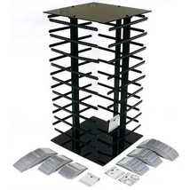 200 Gray Hanging Earring Cards Revolving Rotating Display Stand - £42.73 GBP