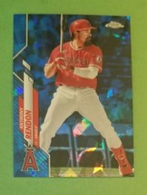 2020 Topps Chrome Update Sapphire Anthony Rendon #U-200 Angels FREE SHIPPING - £1.55 GBP