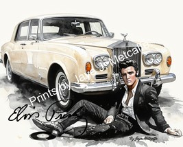 Wall Art &quot; Elvis Presley water color Print from the 60&#39;s&quot; by J.Metcalfe - $1,732.50