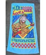 Vintage 1988 ALF Beach Towel Rock &amp; Roll TV Retro Cartoon RARE 80s Colle... - $1,389.03 MXN
