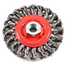 Forney 72759 4-Inch x .020 x 5/8-11 Knot Wire Wheel - £14.11 GBP