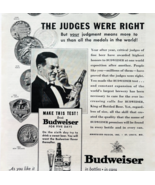 1937 Budweiser Beer Advertisement Vintage Brewery Awards King Of Beer E90E1 - $467.85 MXN