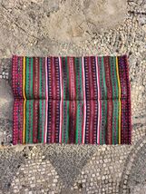 Antique wool apron, hand woven apron part of girls folklore costume of S... - $40.00