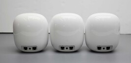 Google Nest Wifi Pro 6E 2 Port Wireless Mesh Router GA03690-US Pack of 3 - Snow image 4