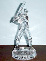 Waterford Crystal St. Louis Cardinals Baseball Player Figurine &#39;06 WS Champs New - £191.76 GBP