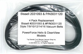 Compatible for Bissell PowerForce Helix &amp; CleanView #2031093, P/N3031120 &amp; - £5.98 GBP