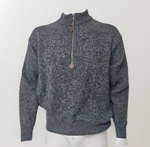 Pendleton 100% Virgin Wool Sweater Mens M Gray Ragg Vtg Outdoorsman 1/2 ... - €44,49 EUR