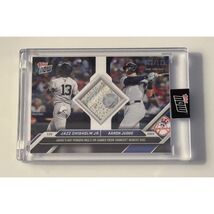 70/125 Aaron Judge Jazz Chisholm Jr 2024 Topps NOW Game Used Base Relic ... - $299.00