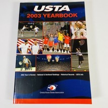 USTA Official Tennis 2003 Yearbook USA Rankings Review Vintage US Open OOP Rare - £35.99 GBP
