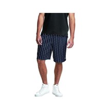 Champion 10&quot; Powerblend Logo Fleece Lined Shorts Mens Navy Blue L, XL NEW - £19.38 GBP+
