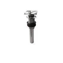 Aqua Brass Drain 638 Long Square Pop-Up Drain 1 1/4&quot; Chrome - $74.24