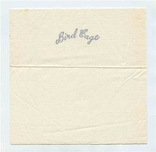 Bird Cage Paper Dinner Napkin - £7.80 GBP