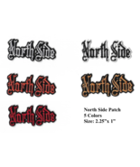 North Side NorthSide Old English Letters Small Patch Size 2.25&quot;x 1.&quot; - £6.25 GBP