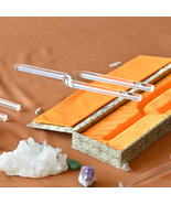 Crystal tuning fork sound therapy transparent Meditation yoga percussion... - €256,65 EUR