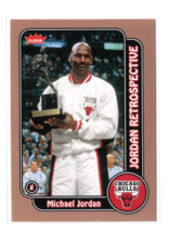 2008-09 Fleer Michael Jordan Retrospective #MJ-23 Chicago Bulls MVP HOF NM-MT - £1.95 GBP