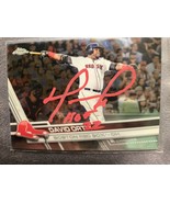 David Ortiz Hand Signed Baseball Card Autographed Boston RedSox HOF Auto  - $82.32 CAD