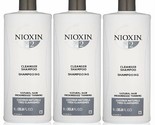  Nioxin System 2 Cleanser shampoo 33.8 oz (Pack of 3) - £62.53 GBP