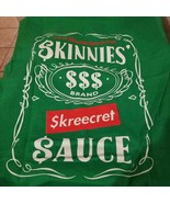 SKINNIES HOOKED ON DA SAUCE Green Mens T-Shirt Short Sleeve Street Racin... - $476.67 MXN