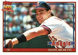 Topps 40 Years Of Baseball 1991 Baseball Card 564 Dante Bichette L.A Angels - £1.38 GBP