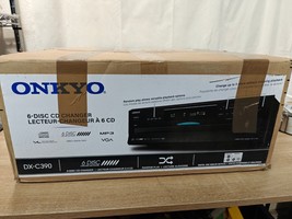 Onkyo 6 Disc 6 CD Changer DX-C390 w/ Remote - Partially Tested - Read Desc. - $60.76