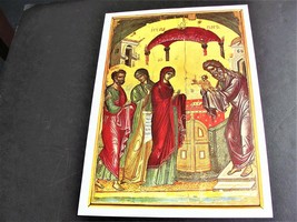 Christ in theTemple by THEOPHANES-Stavronikita Monastery-Artwork Reproduction! - £10.09 GBP