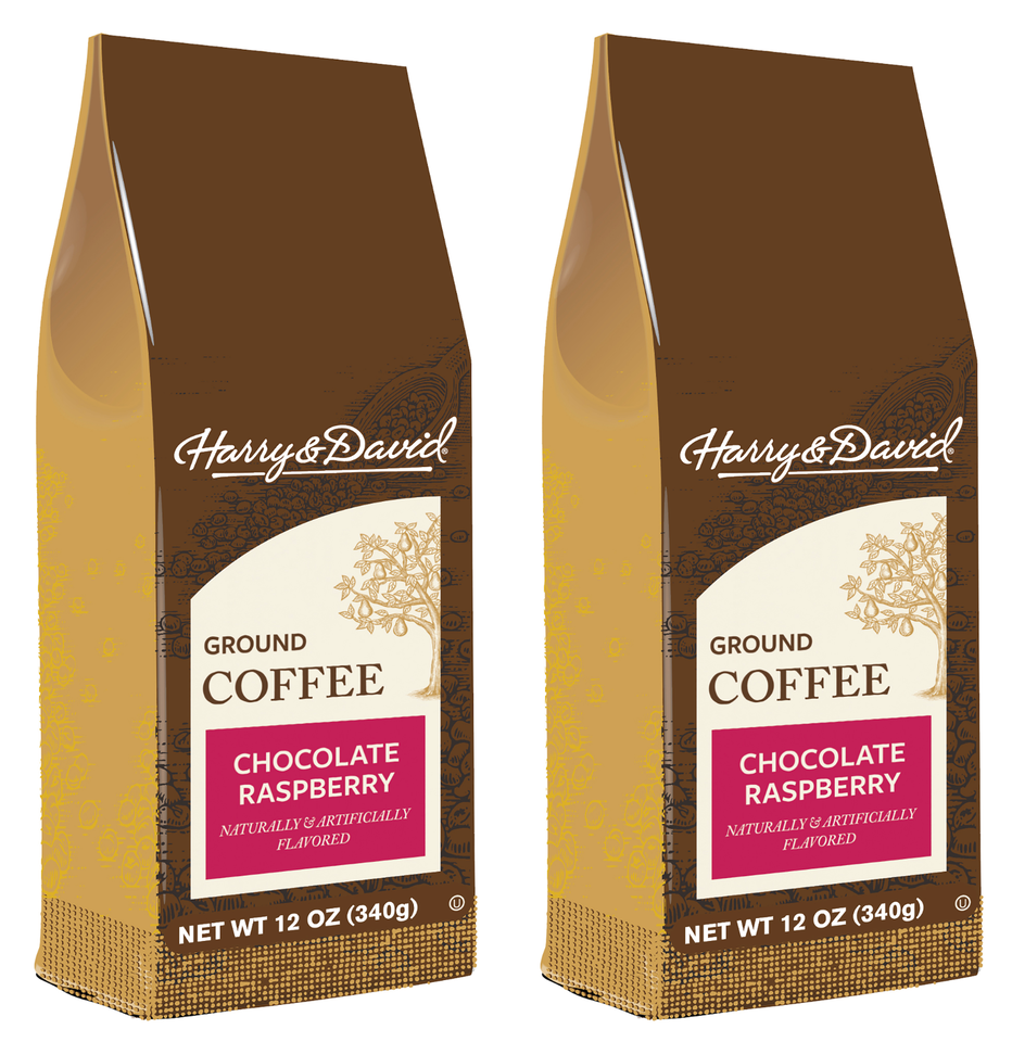 Harry &amp; David, Chocolate Raspberry Ground Coffee, 2/12 oz bags - $24.00