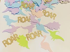 Dinosaur Confetti, Dinosaur decoration, Dinosaur baby shower, Dino Confe... - $125.88 MXN