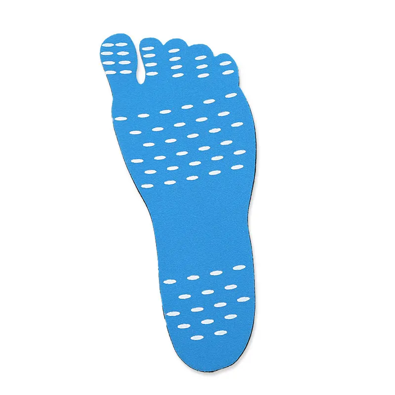 S stick on soles sticky pads beach insole waterproof hypoallergenic adhesive feet beach thumb200