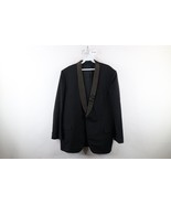 Vintage 60s After Six Mens 44R Distressed Prom Tuxedo Suit Coat Jacket B... - £69.86 GBP