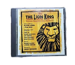 Vintage The Lion King Original Broadway Cast CD Walt Disney Elton John FREE SHIP - £10.17 GBP