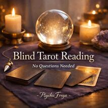 Blind Tarot Reading No Questions | Psychic Insight for Love, Career &amp; Li... - $14.99