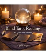 Blind Tarot Reading No Questions | Psychic Insight for Love, Career &amp; Li... - $14.00