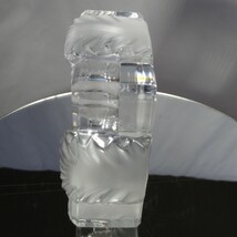 Lalique Ashtray Candy Dish Art Deco Corfou Pattern Crystal Vintage Rene Lalique image 4