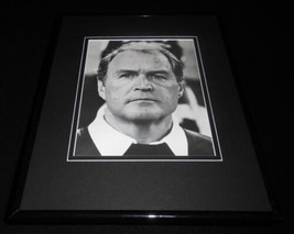 Chuck Noll Intense Framed 11x14 Photo Display Steelers - £27.25 GBP