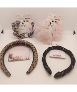 Scunci 6 Piece Scrunchies &amp; Headbands Leopard Print Mommy &amp; Me - $9.35