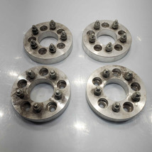 4pc 1.25&quot; INCH USED STAINLESS STEEL AUTOMOTIVE WHEEL SPACER ADAPTER 5x4.... - $1,189.52 MXN