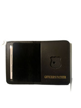 New York City Police Officer Father  Thin Blue Line Mini Bifold Wallet - $18.32