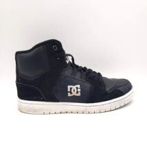 DC Spark High Top Skate Sneakers in Black (Youth US Size 3) Kids ADBS7000S2 - $14.80