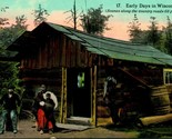 Vtg Postcard c 1908 Early Days of Wisconsin Scenes Along Country Roads E... - $5.01