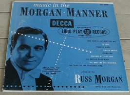 Vintage 10&quot; Decca 33 1/3 RPM LP record, Music In The Morgan, EXCELLENT COND - $9.89