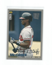 Fred Mc Griff (Atlanta Braves) 1995 Ud Collector&#39;s Choice Se Silver Sig Card #65 - £5.42 GBP