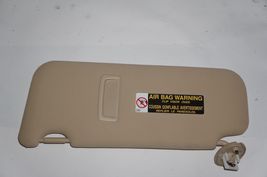 2010-2012 LEXUS RX350 PASSENGER RIGHT SUN VISOR SHADE RH TAN LB00 OEM image 6