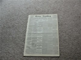 Geauga Republican, Wednesday, December 7, 1881- Chardon, Ohio Newspaper. - £14.63 GBP