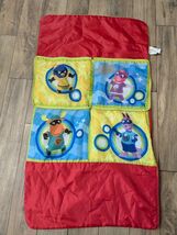 Vintage Backyardigans sleeping bag picnic blanket zip-up packable pillow... - $35.00